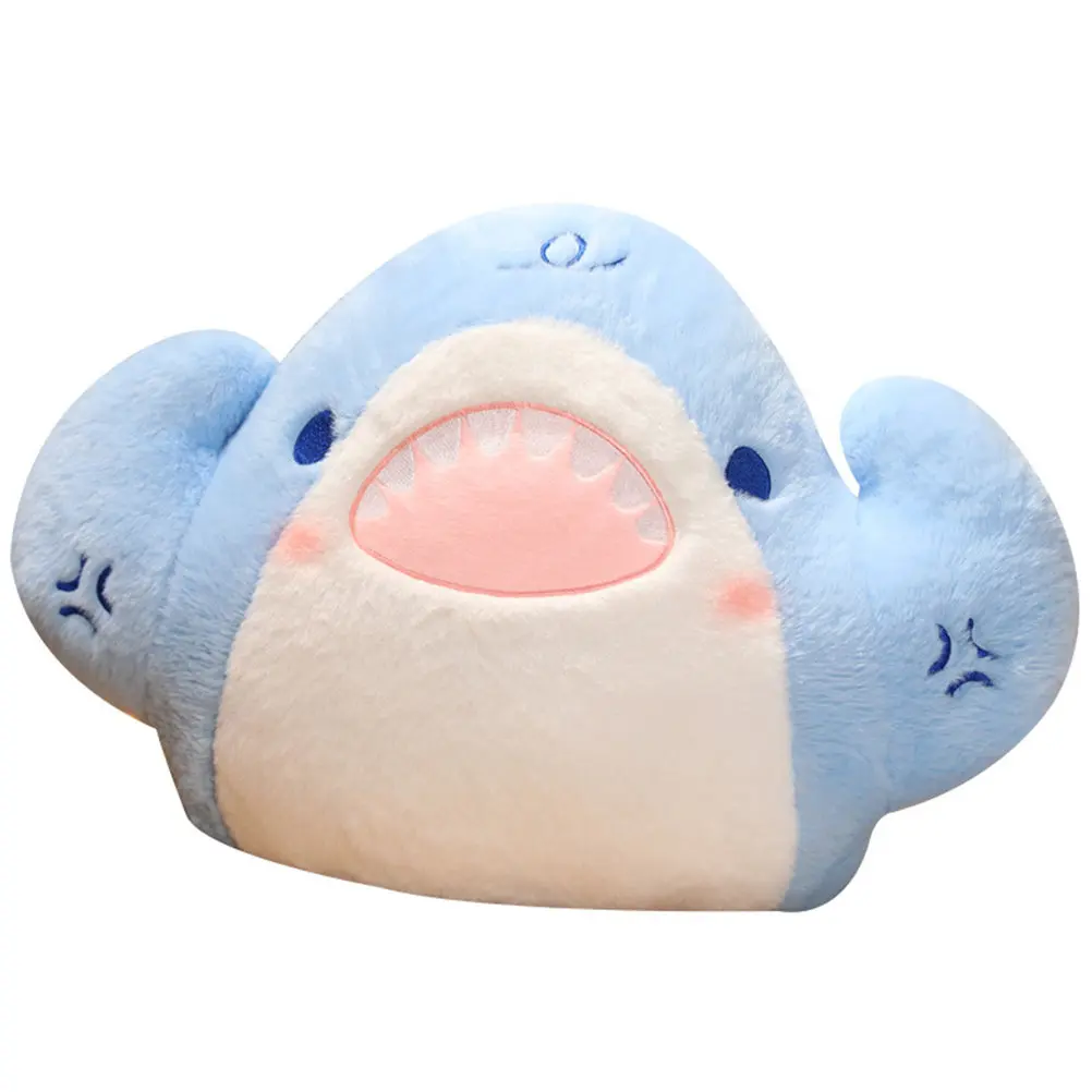 

Shark Shape Hugging Pillow Soft Decorative Throw for Sofa Bed Couch Comfort Home Kids Room Nursery Decoration Gift