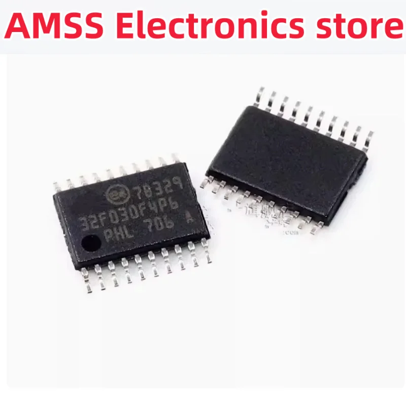 5PCs a3f030f4p6 STM32 f030f4p6 i7 f4p6 tssop-20 arm cortexom-0 32 bit microcontroller a3f030f MCU New chip