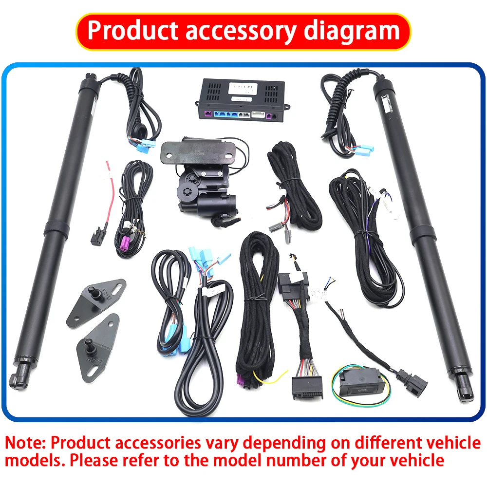 نظام الباب الخلفي الذي يعمل بالطاقة الذكية لسيارة Volkswagen VW Passat B8 Alltrack Sedan Estate 2014-2023 طقم رفع صندوق السيارة الذكي الأوتوماتيكي #6