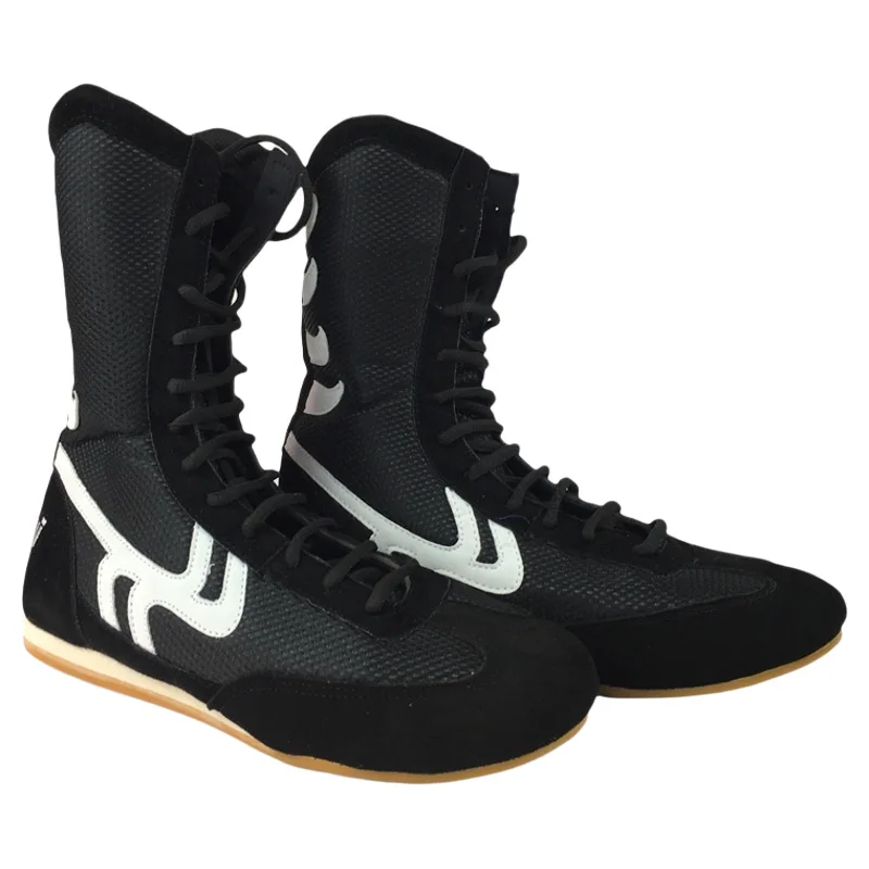 Boxing Shoes High Top with Durable Rubber Sole for Training Fitness Jordan Shoes Men Sneakers Men