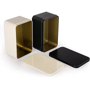 1pc Box de lata Metal Metal Tin Tin Box Box Cookies Cajas de almacenamiento Cajas de almacenamiento 8 mejores latas de cookies de ventas - №4