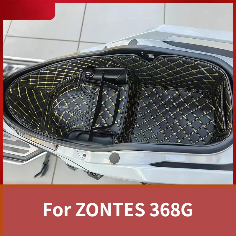 For ZONTES 368G Motorcycle Storage Box Seat Bucket Liner Cushion Shockproof Abnormal Noise Prevent Scratches Accessories