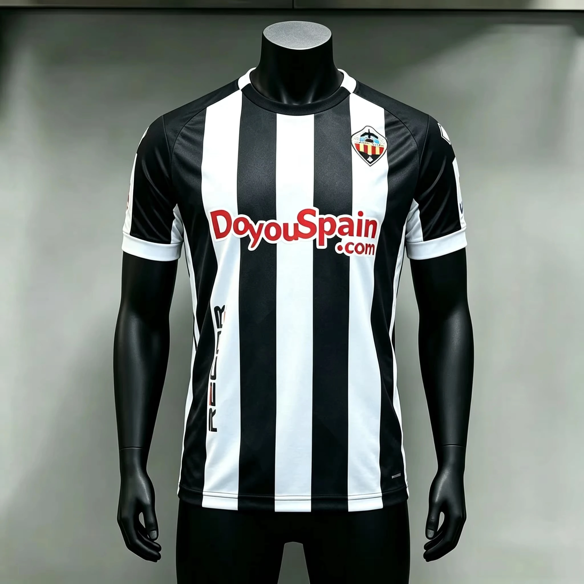 26-27 NEW Family Matching Castellon Football Jersey Print Crew Neck Quick Dry Short Sleeve Parent Child Soccer Uniform Adult