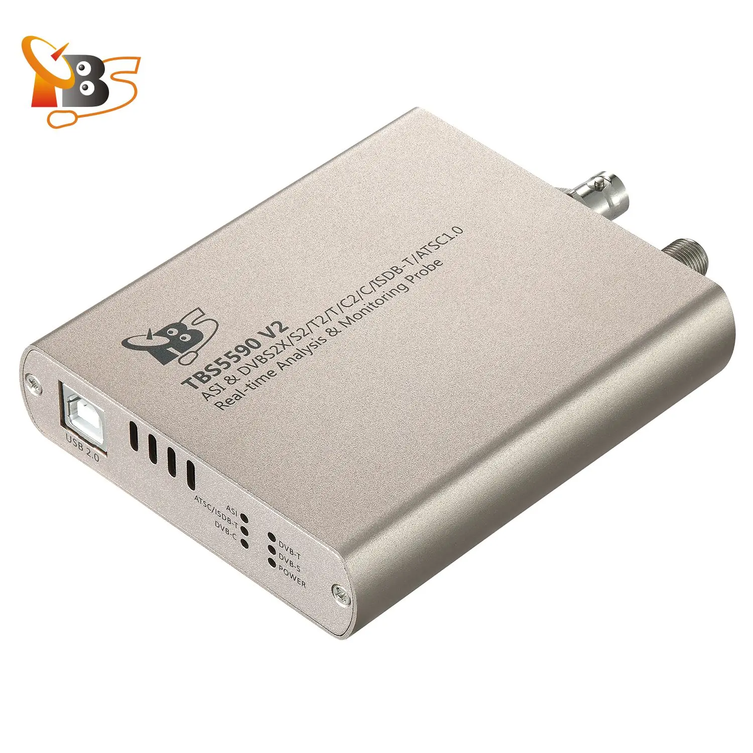 TBS5590V2 Multi-standard Real-time Analysis Monitoring Probe + TSReader Professional MPEG-2 Transport Stream Analyzer