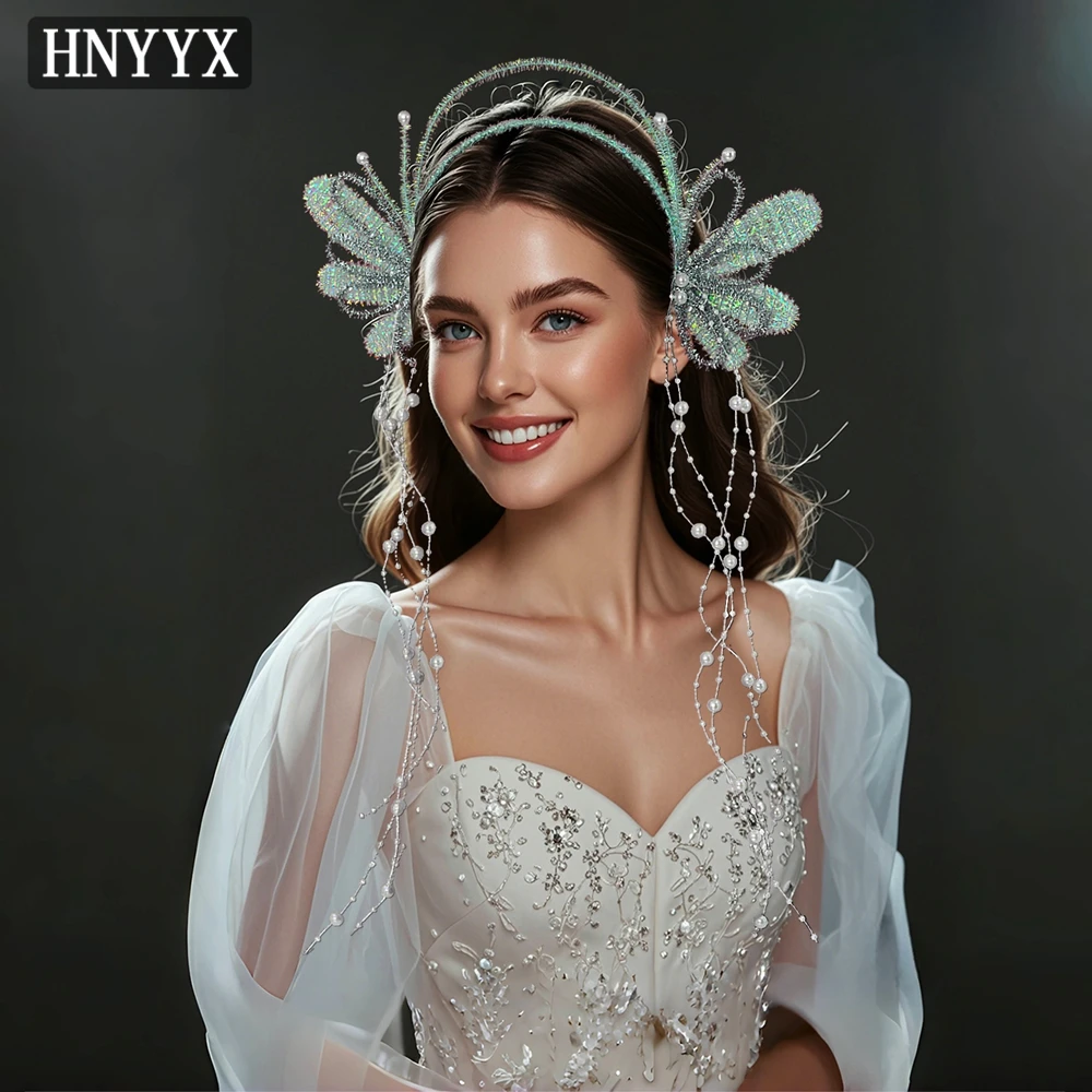 

YouLaPan Bridal Fairy Style Wedding Headband Handmade Exquisite Ladies Banquet Dancing Party Fashion Hair Accessories YXA399
