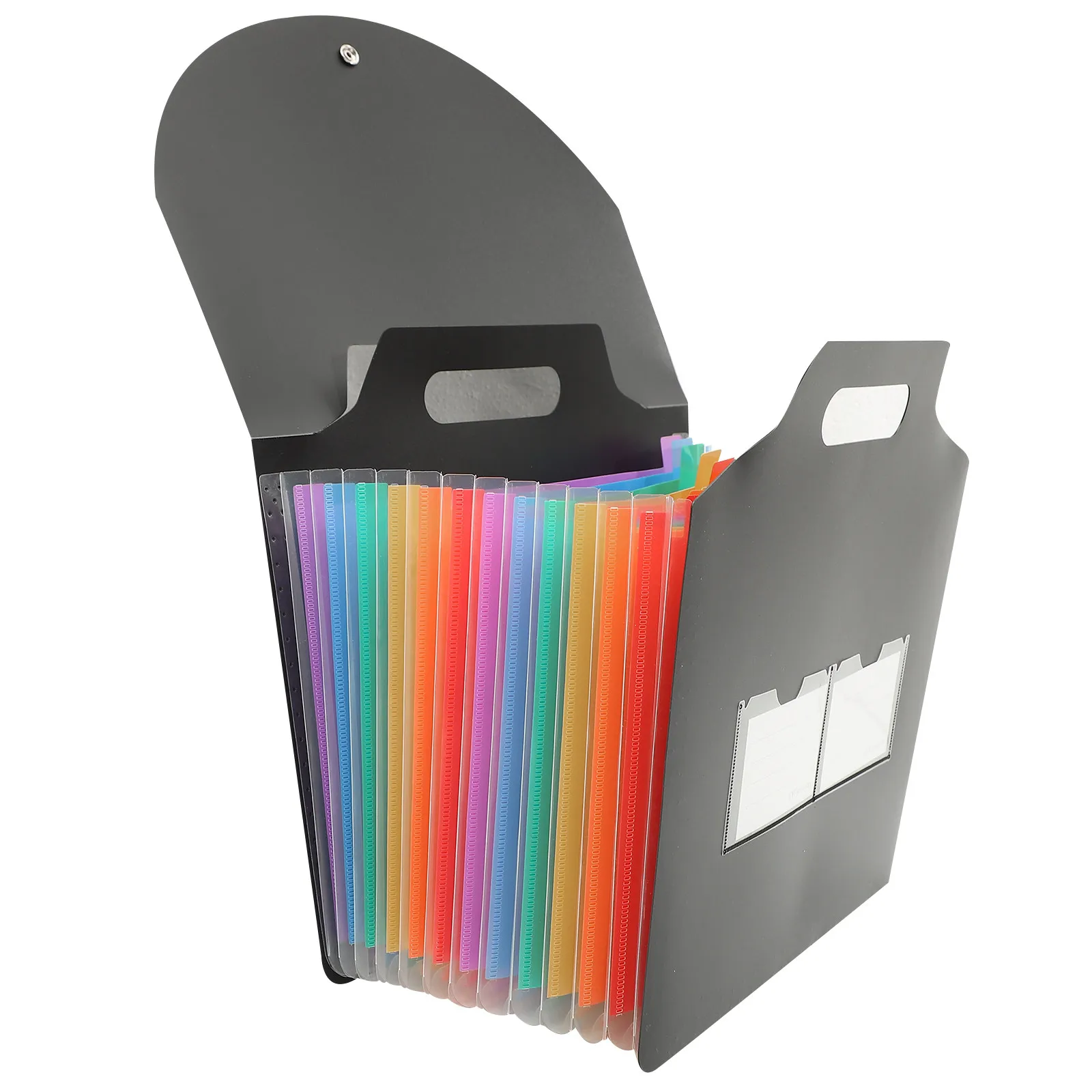 

Accordion Document Folder Expanding File Organizer Portable Lightweight for Files Papers Business Cards Receipts Coupons Filing
