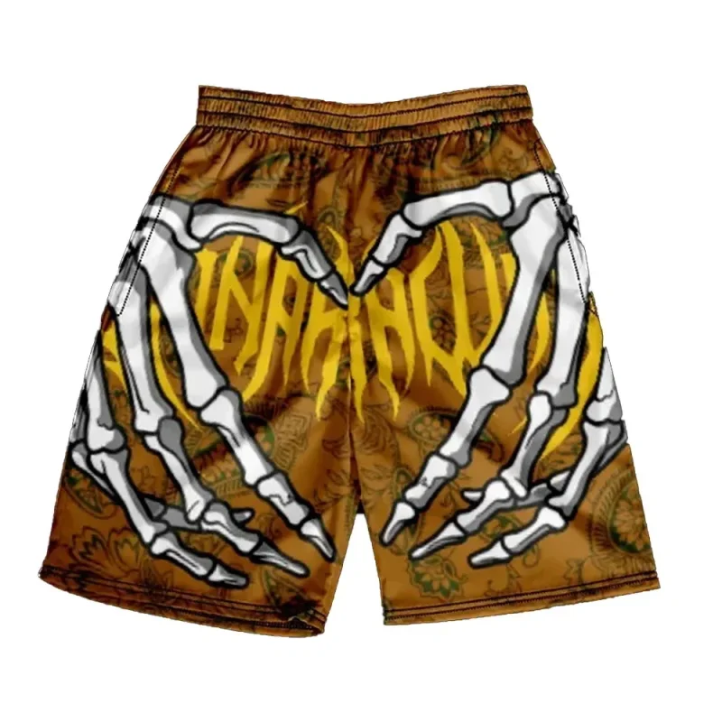 

2025 best-selling quick-drying breathable surfboard shorts Cool summer street hip hop style men's shorts Vacation beachwear