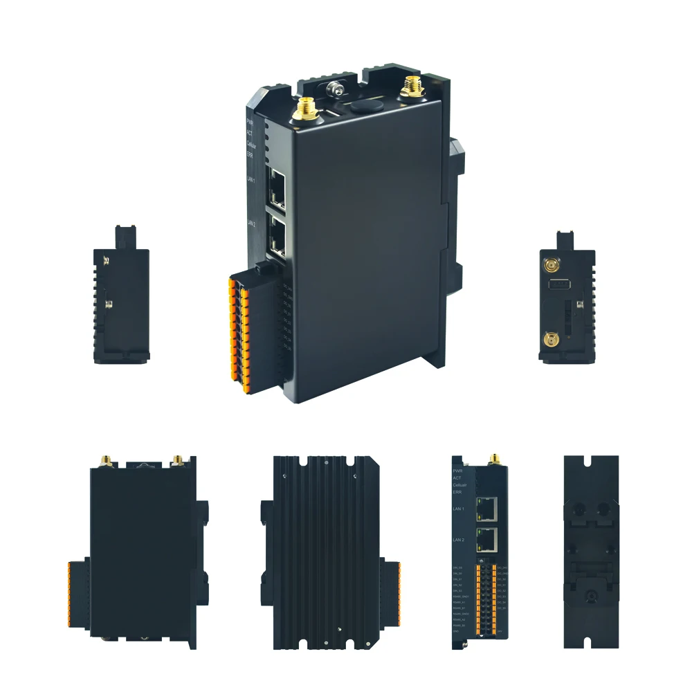 OpenEmbed EdgeBox-P4C6 ESP32 Industrial PLC Edge Computing Controller IIoT Gateway Wi-Fi 6 RJ45 RS485 4DI 6DO 16/32MB RAM 16MB