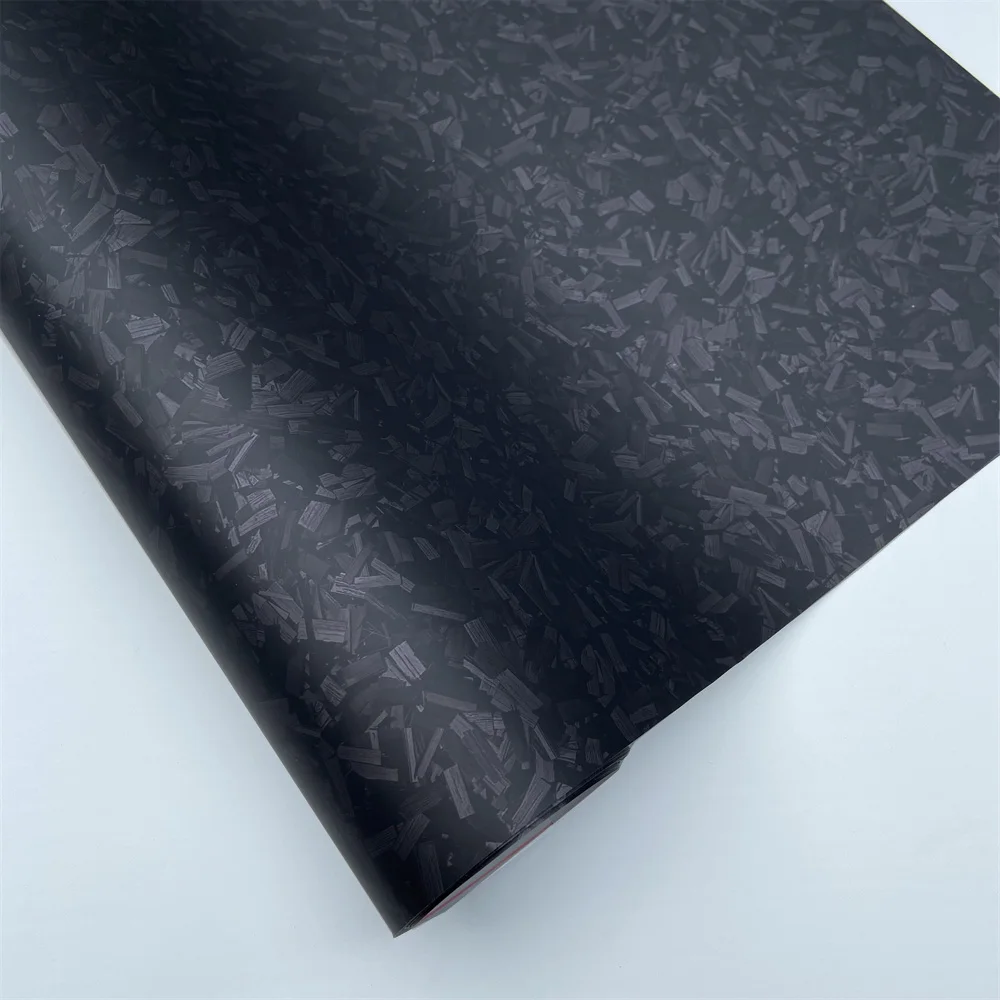 

Матовая пленка для изменения цвета, черная кованая виниловая пленка из углеродного волокна, матовая черная виниловая пленка, водонепроницаемая