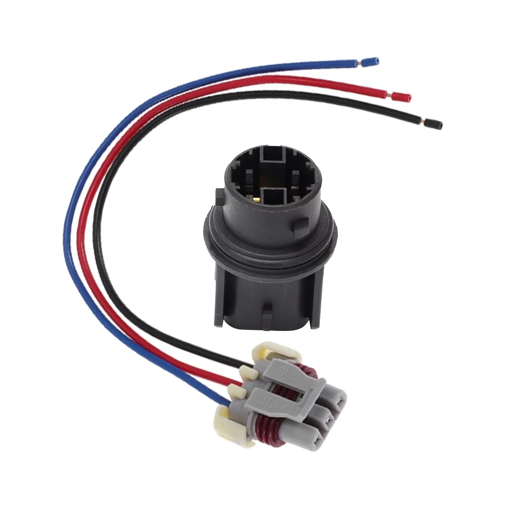 Bulb Connector 3157 Socket Truck Headlight Replacement Bulb NOT Included Wire Harness Connector For Freightliner