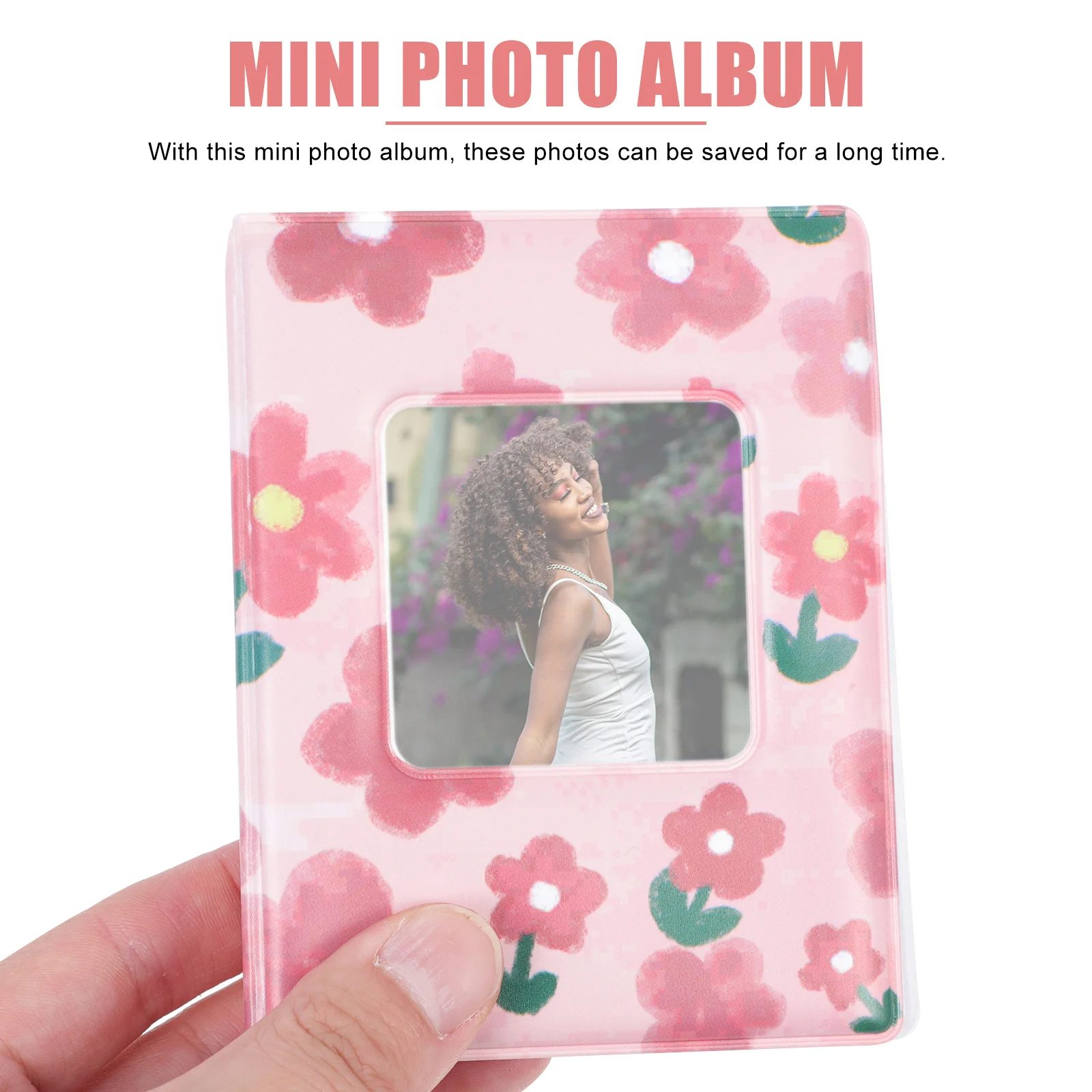 

Photo Flower Design For Kids Cute Small Photo Storage Holder Collection Album Gift Picture Album