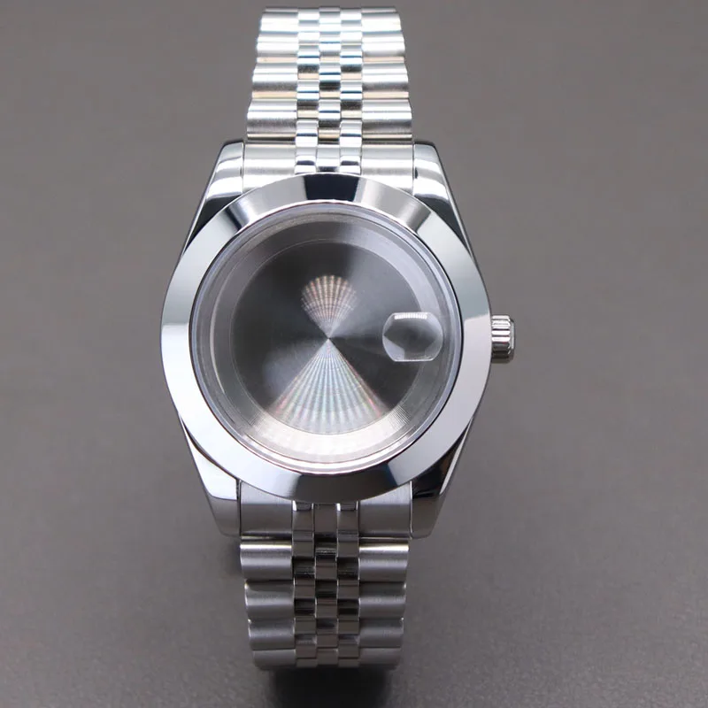 

36mm/39mm Luxury Watch Case 20mm Bracelet For Nh35 Nh34 Nh36 Nh38 Miyota8215 Movement With Sapphire Crystal 28.5mm Dial Air King