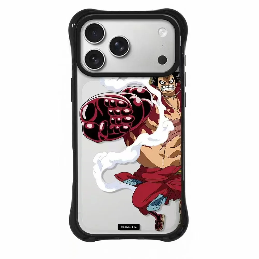 3D One Piece Character Phone Case for iPhone 11 12 13 14 15 16 17 Pro Max Plus mini Air Doflamingo Sabo Sanji Teach Kaidou Cover - view 4