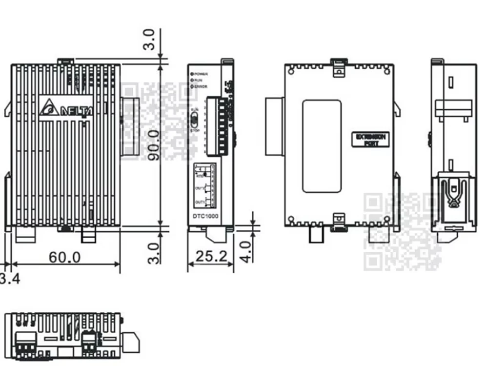 DTE10T-N DC24V Input Delta Module New