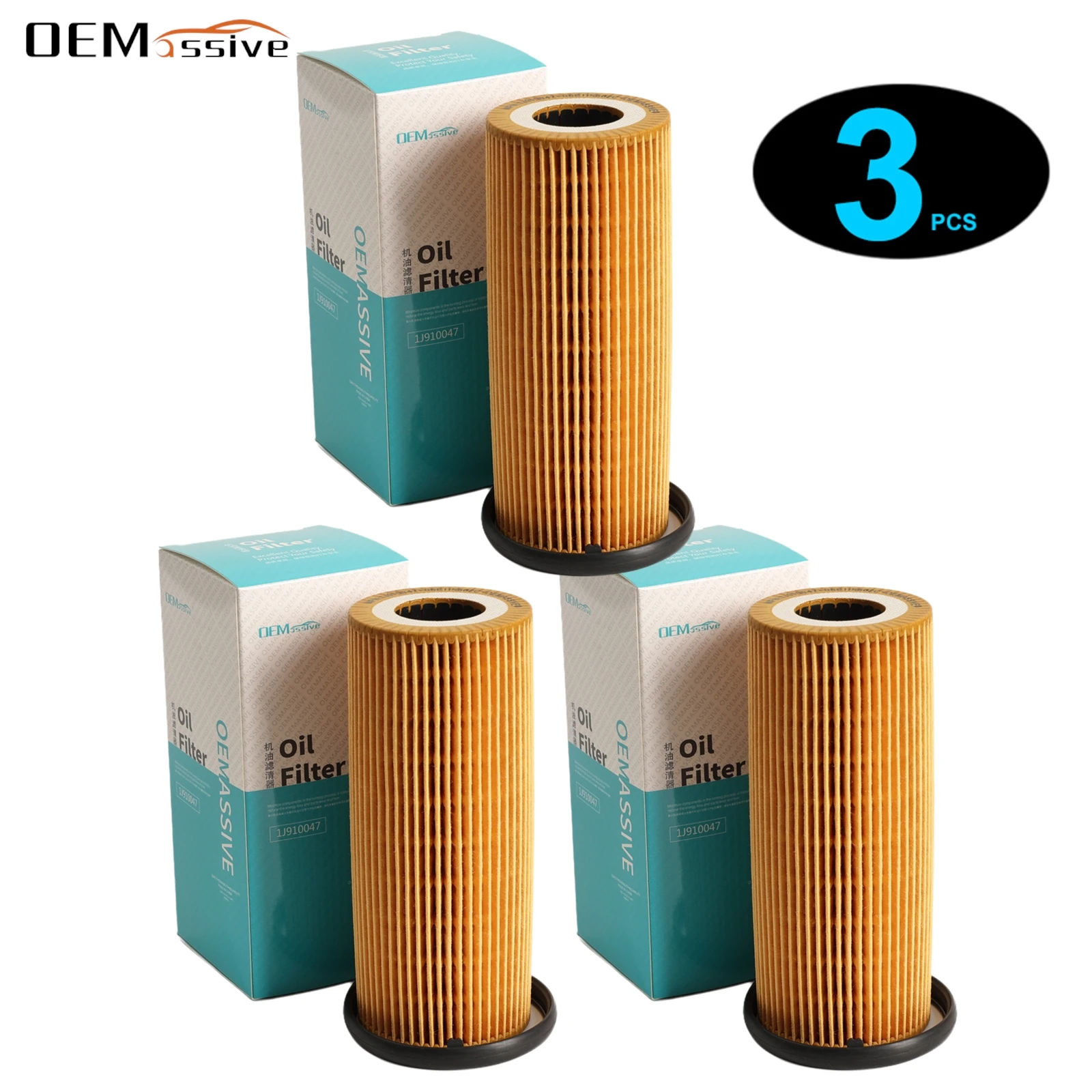 

3x масляный фильтр двигателя 06E115562C 95810722200 95810722201 для Audi A4 A6 Q5 Q7 2.8 3.2 FSI Porsche Cayenne 92A Panamera 970 3.0 S