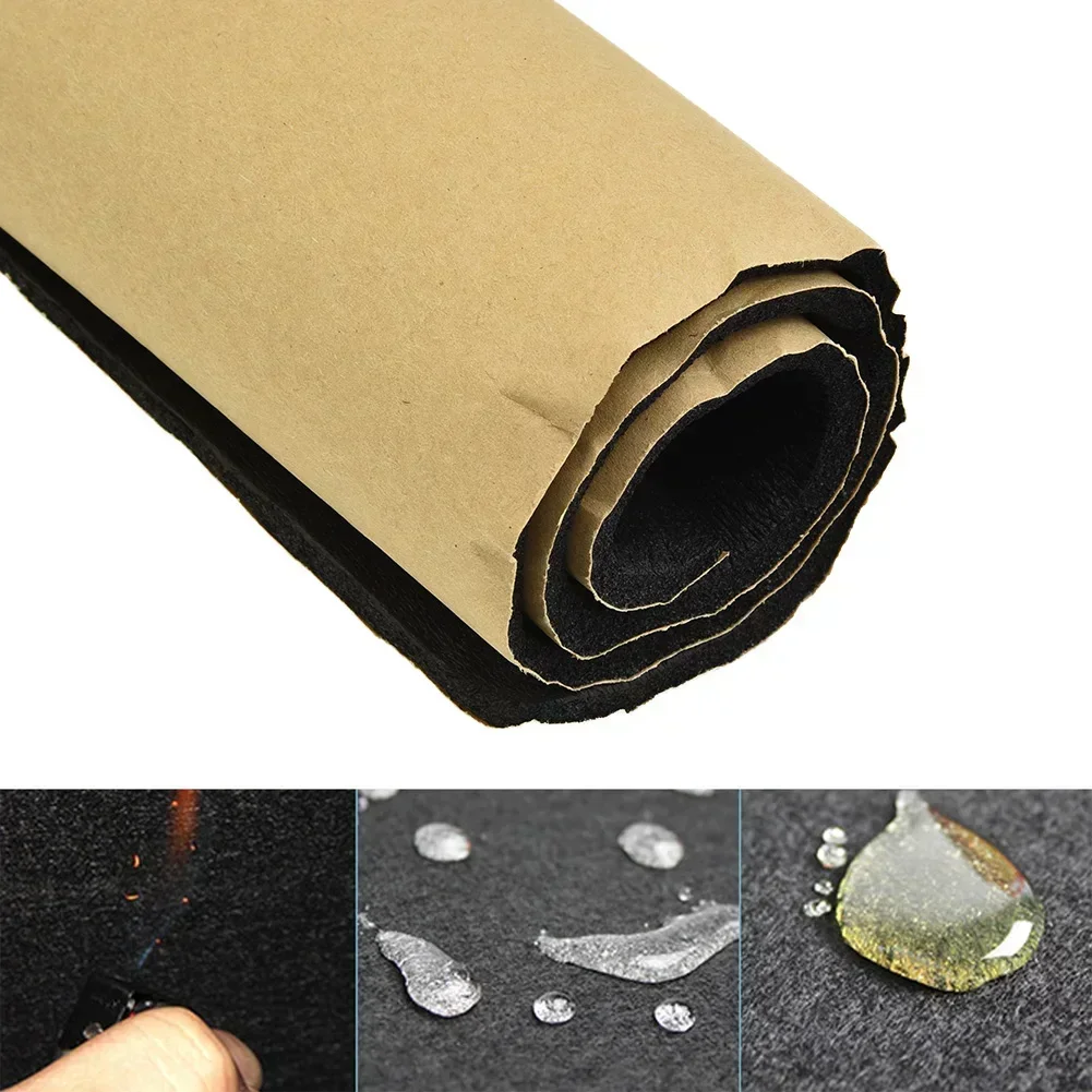 1 Roll 50x30cm 3mm Car Sound Proofing Deadening Truck Anti-noise Sound Insulation Cotton Heat Closed Cell Foam