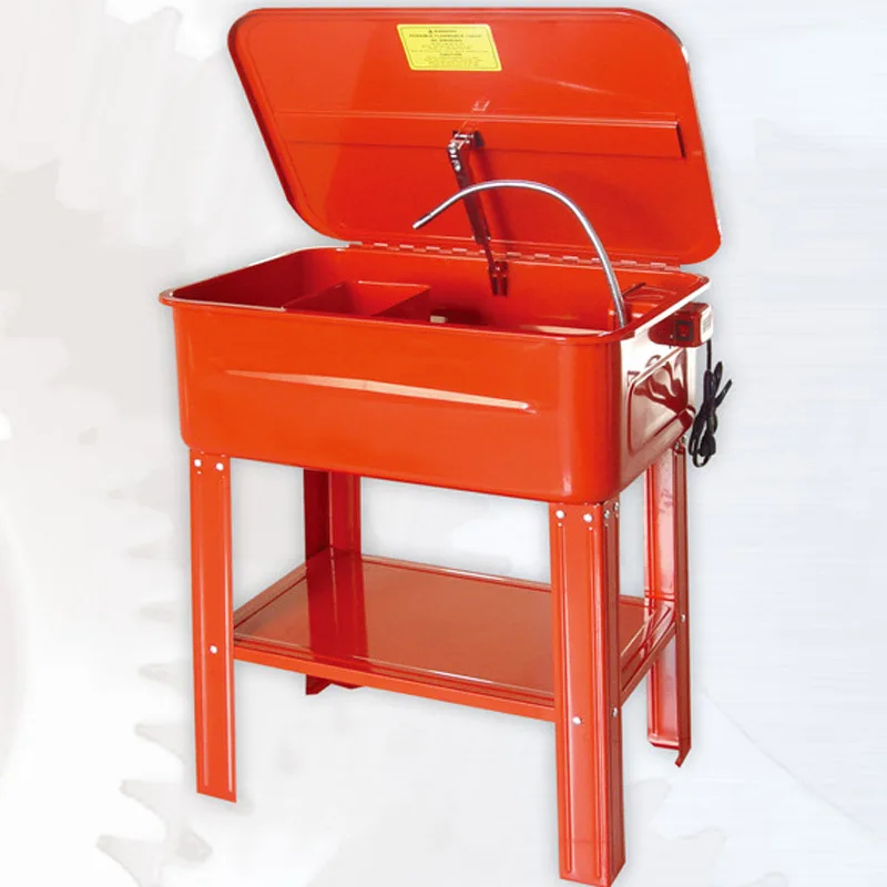 20-40 Gallon Auto Parts Washer Mobile Motorcycle Engine Transmission Parts Washing Tank