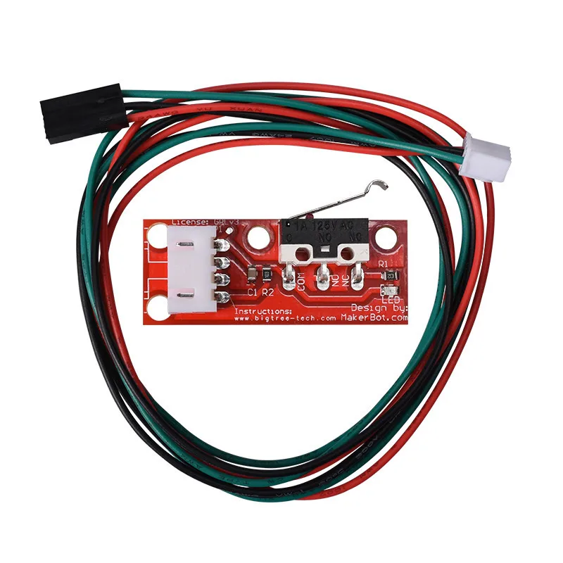 Accesorio de impresora 3D Microinterruptor de límite mecánico Endstop adecuado para módulo RAMPS1.4