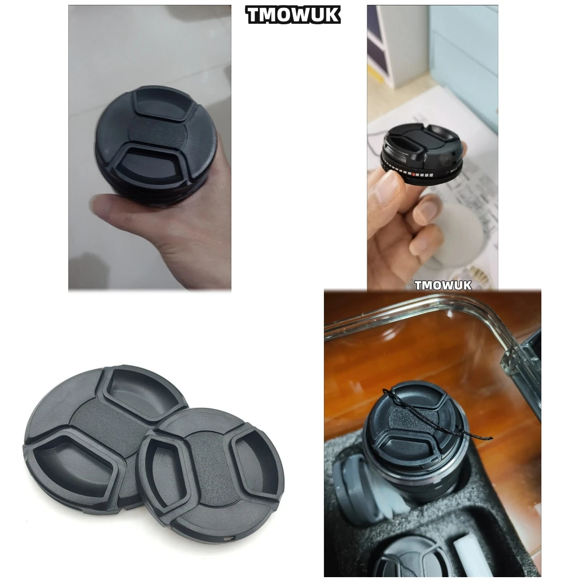 

For Nikon Z5 Z6 Z7 Z9 Z50 Z30 Zfc Zf Z8 Z6 II Camera Lens Cap Protective Cover Center Pinch Snap-on 49mm 52 55 58 62 67 72 77 82