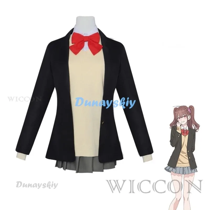 

Костюм для косплея аниме Nitengo Jigen no Jk Mikari Tachibana, школьная форма Lilyel Ririsa, 2,5 dimensional Seductio