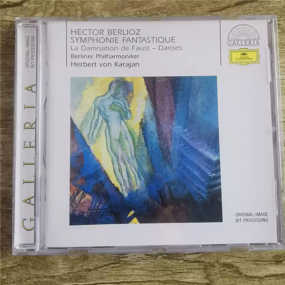 

CD Berlioz Фэнтези Симфония Караян Проводящий Берлинский Филамонический оркестр Романтическая симфония Шедевр