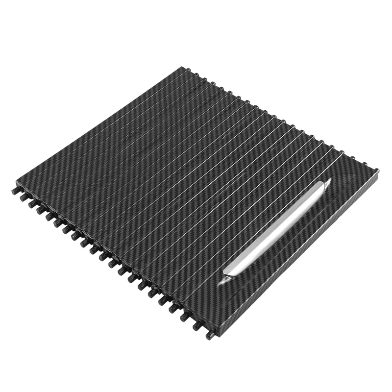 FBIL-Car Inner Roller Blind Cover Cup Holder Sliding Roller Blind Accessories For BMW X5 X6 F15 F16 2013-2019