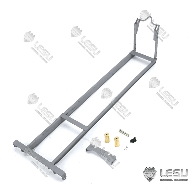 Metal Trailer for LESU MAN TGS 8x8 Hydraulic Roll-on Roll-off Dumper Scale Model TAMIYA Vehicle Scania Benz