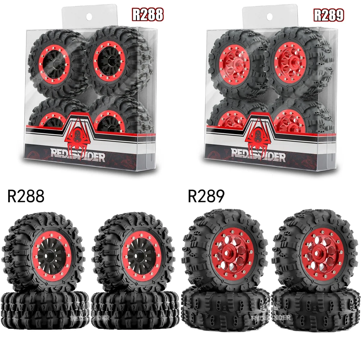 

RS Red Spider 1/24 HobbyPlus Jimny Land Rover UDIRC UCX24 Youdi R288 R289