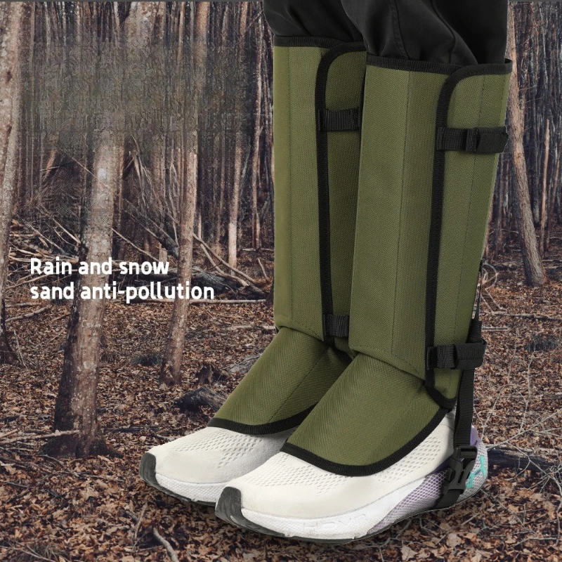 

Outdoor Camping Leg Guards Rainproof Sandproof Leg Protector Covers Jungle Hunting Anti-Snake Thorns-Proof Leggings Leg Warmers