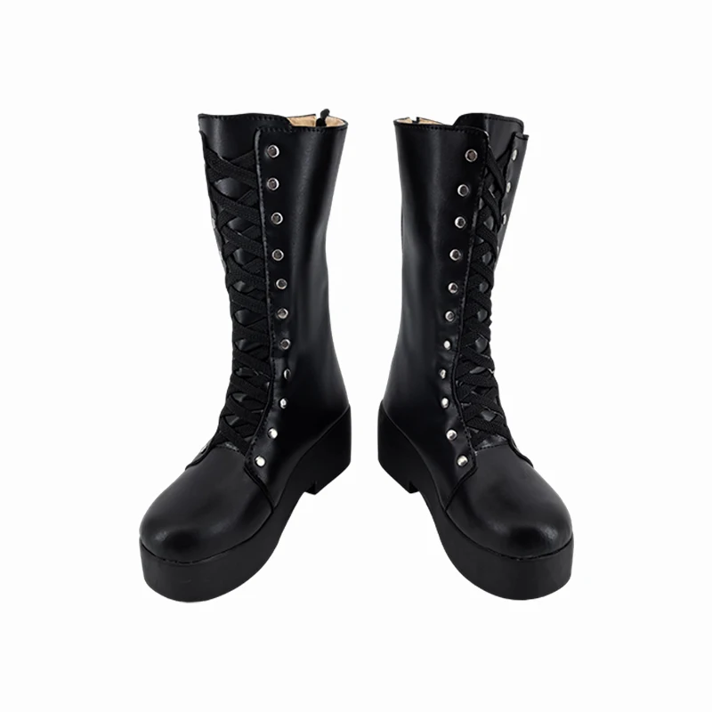 Tetoo cosplay sapatos botas jogo cosplay feminino bonito dia das bruxas kasanee tetoo sapatos