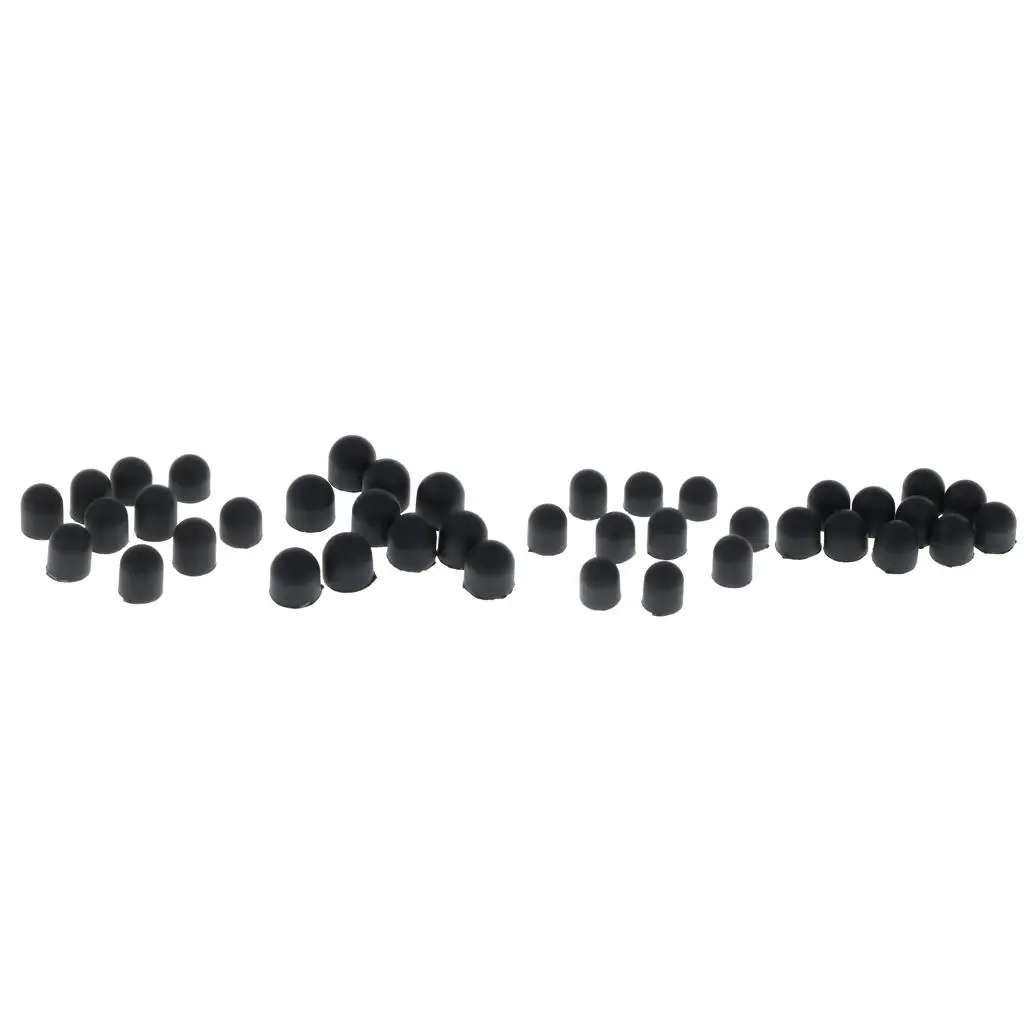 40pcs Tips Replacement Capacitive Nib Touch Screen .0mm 8.0mm Black