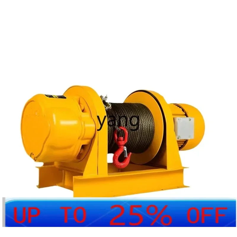 LTT one-word winch 380V fast electric crane electric hoist medium and small winch for construction site