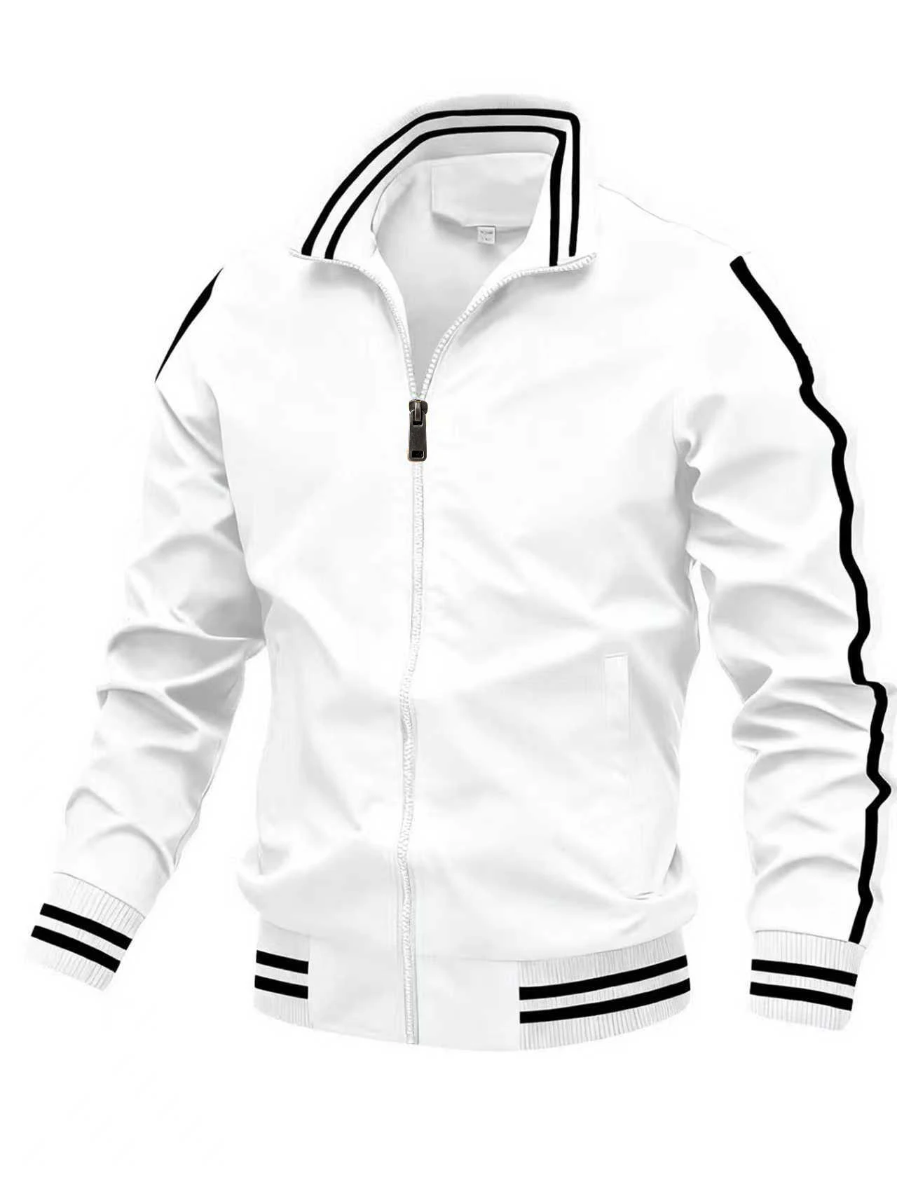 Chaqueta deportiva casual de moda, chaqueta de hombre de primavera y otoño.