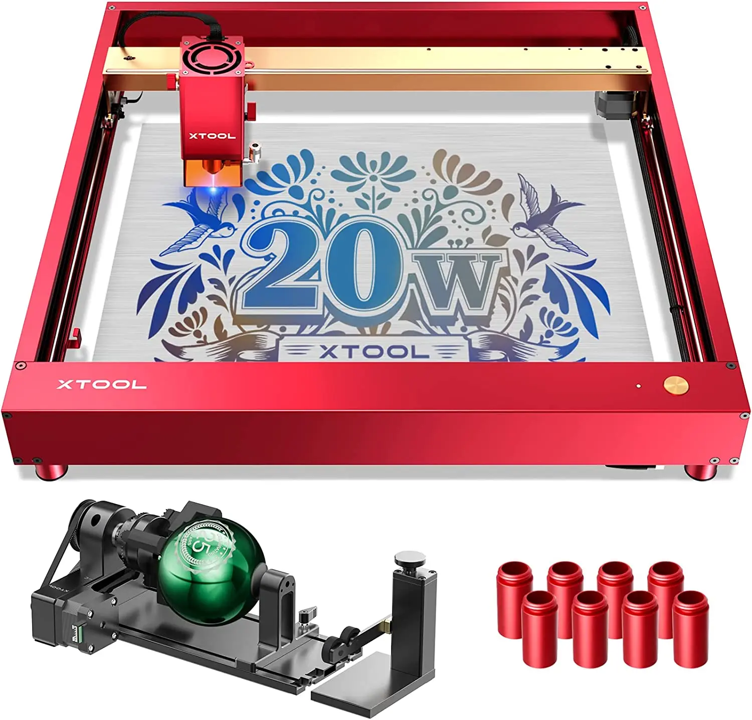 Xtool d1 pro 20wレーザー彫刻機、彫刻および切断機 (その他の