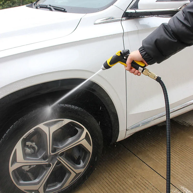 High Pressure Car Wash Water Spray Guns Cleaning Sprayer Garden Water Gun Sprinkler Hose Nozzle Watering Irrigation Tools