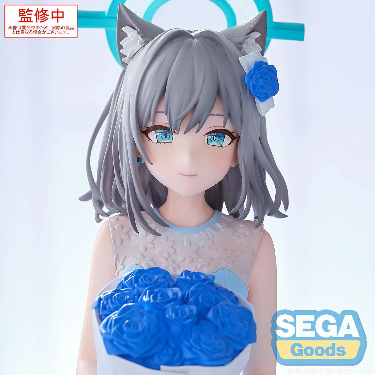 

Original Genuine Sega Prepainted Yumemirize Blue Archive Sunaookami Shiroko Game Figure Model Decoration Collection Cute Gift