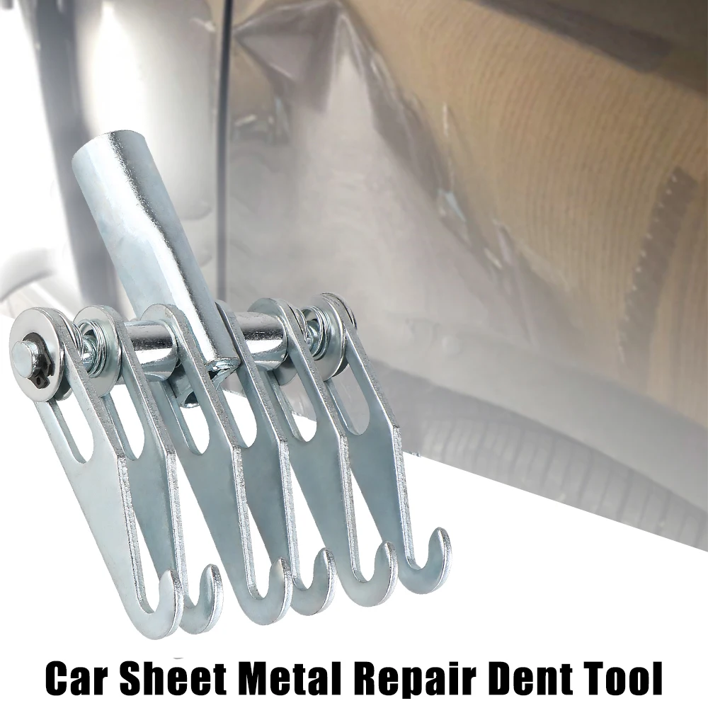 

Universal Auto Body Slide Hammer Tool Car Sheet Metal Repair M16 6 Finger Dent Repair Body Dent Tool Puller Claw Hook