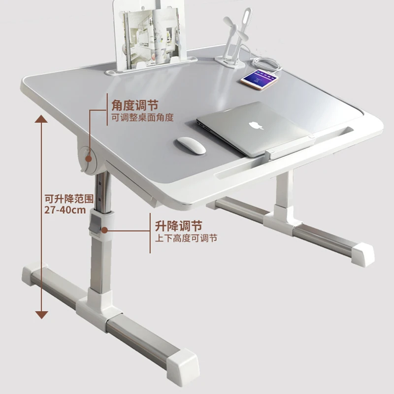 노트북 테이블 침대 책상 접이식 테이블 L자형 책상 테이블 접이식 벽걸이 테이블 컴퓨터 사무용 가구 침실 학습 도서관용