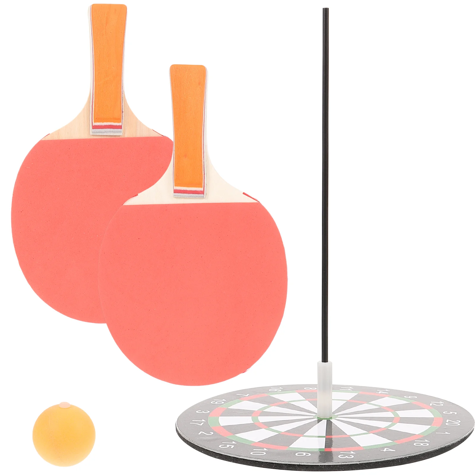 Kidcraft Playset Elastic Shaft Pong Balls Table Tennis Trainer Training Kit Cat Artifact Child Base