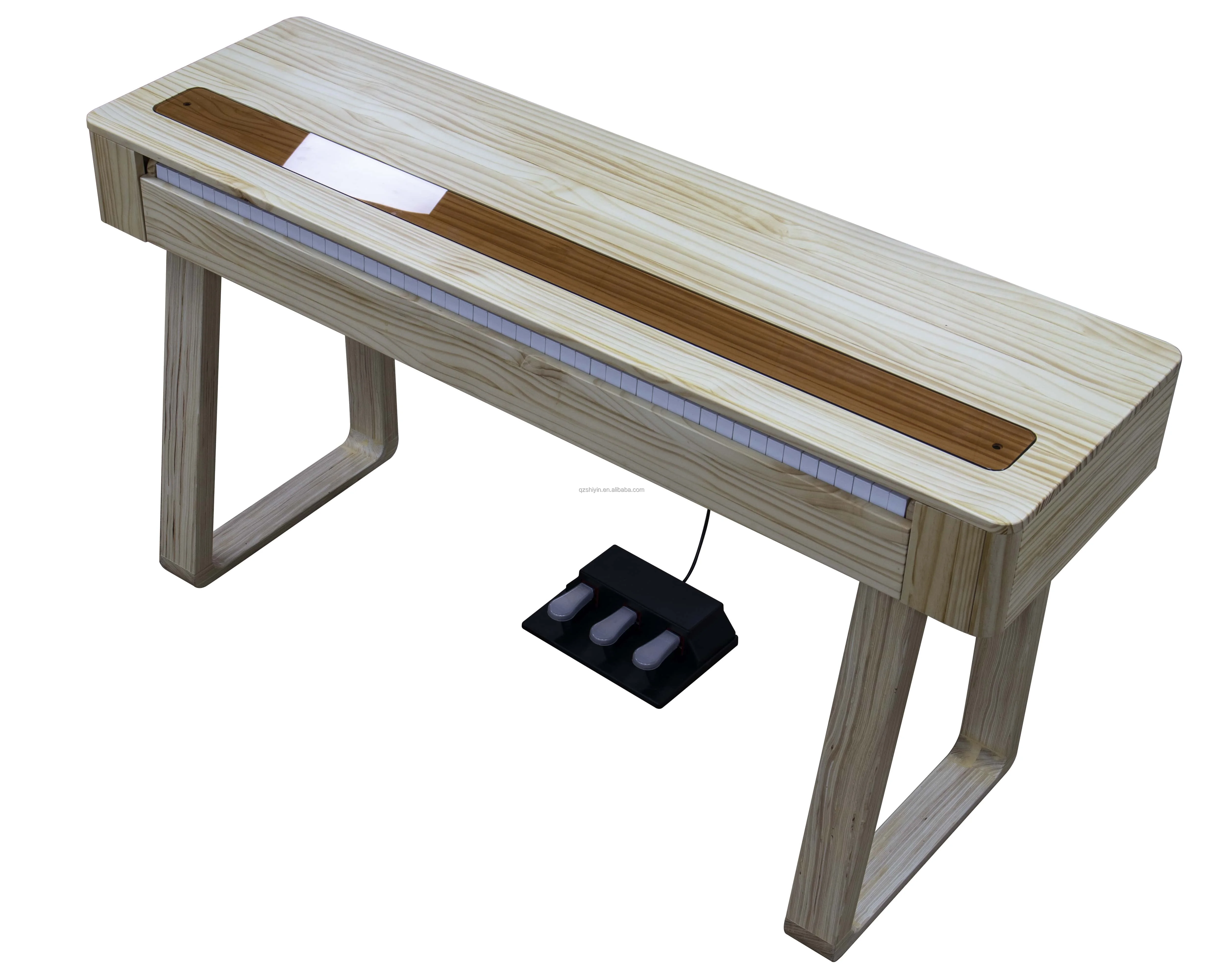 

Hooqu Music Studio Table Piano Keyboard Table With Drawer