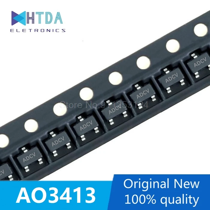 100pcs/lot AO3413 AO3409 AO3420 MOS SOT23 In Stock