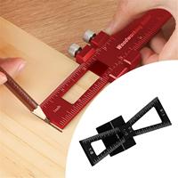 Dovetail Marker Hand Tool Professional 1:5, 1:6, 1:8, 1:10 Slopes Ruler for Wood Marking DIY Wooden Joints Cork Hardwood Crafts