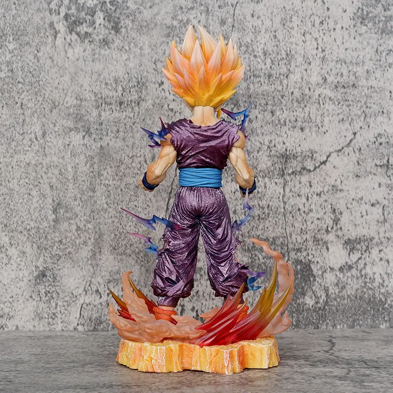 ドラゴンボールZのアクションフィギュア,悟飯モデル,スーパーサイヤ人,オーナメント,ギフトコレクション