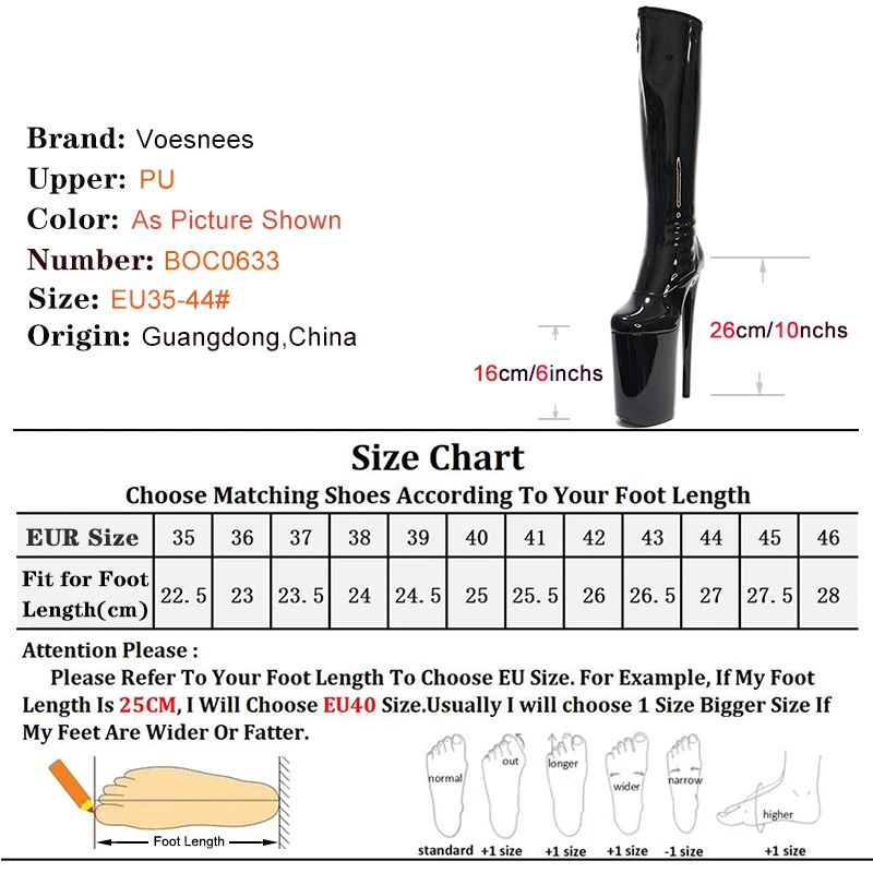 New Western Boots Women 26CM/10Inch Super High Heels Painted Leather Popular Elastic Boots Nightclub Side Zip Knee High Boots