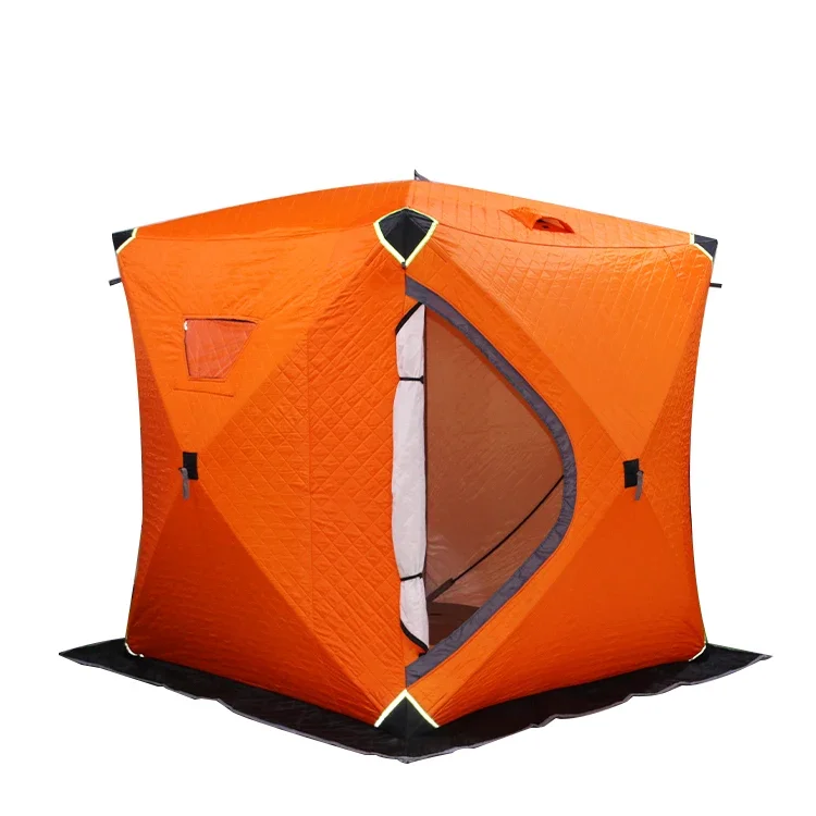 Wholesale winter fishing tents camping outdoor projects waterproof 1-2 person folding tents square tents