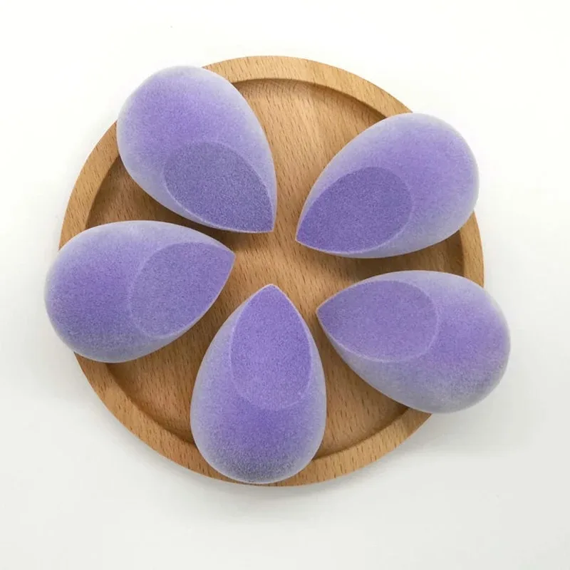 Veludo reunindo beleza ovo para liquidificador, maquiagem, microfibra, logotipo personalizado, atacado