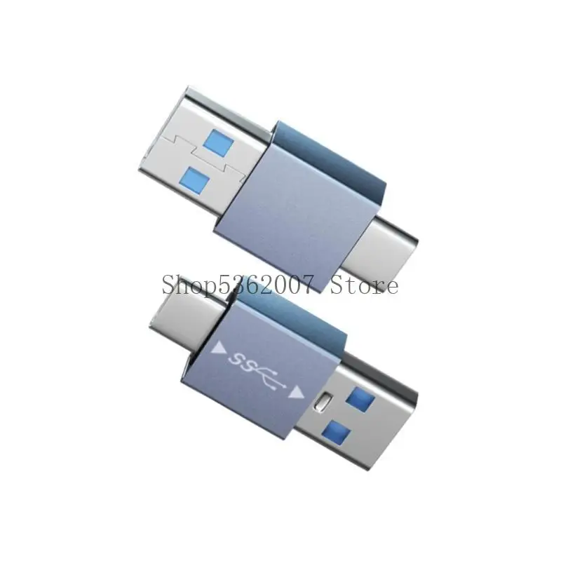 2pcs Portable Type C в USB 3.1 ATG -адаптер Прямая зарядка для зарядки головки для легкого подключения к устройству и зарядки