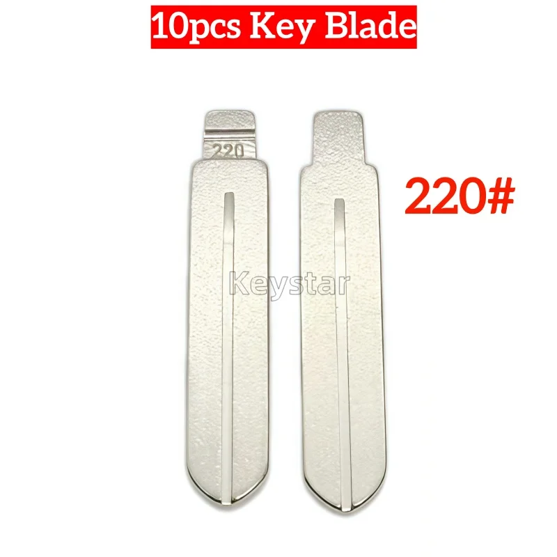 

10pcs HON77 Motorcycle Key Blade 220# Motor Key Blank for KD KEYDIY Xhorse for Honda Motor CBR650 CBR1000R CB500X NC700 NC750