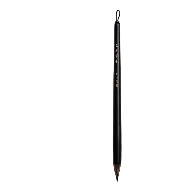 

Watercolor Chinese Painting Brush Purple Rabbit Hair Small Regular Script Calligraphy Brush Pen Art Painting Writing Stationery