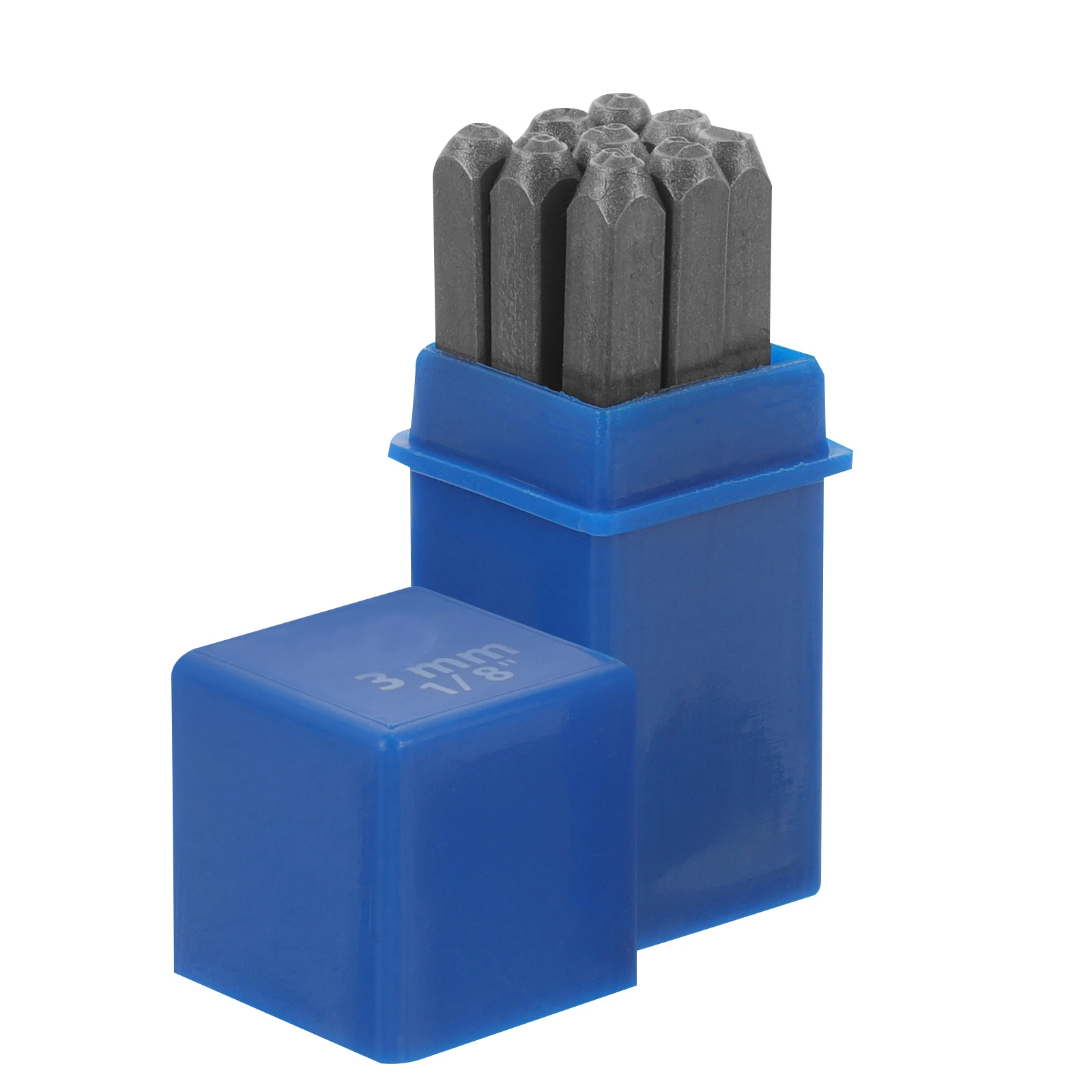 

1 Of Chromium Vanadium Alloy Steel Number Punch Stamps For Diy Metal Stamping Tools With Handle Durable Metal Numbers